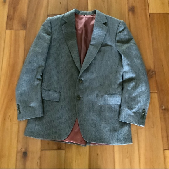 Vintage Bartley for Jack Fraser brown wool blazer size 40R - Picture 1 of 3